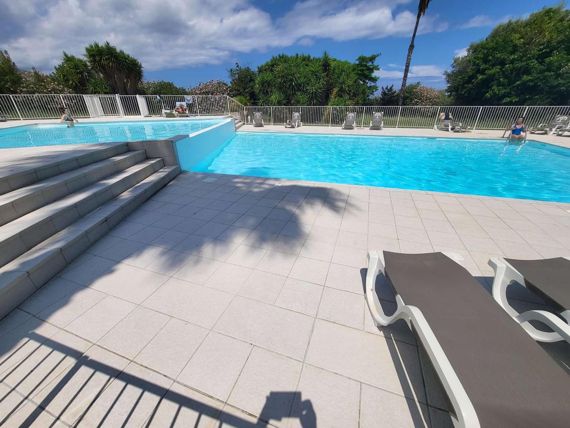 דירות Studio Cosy A Saint-Florent Avec Piscine, Clim, Parking Pres De La Plage - Fr-1-650-38 מראה חיצוני תמונה